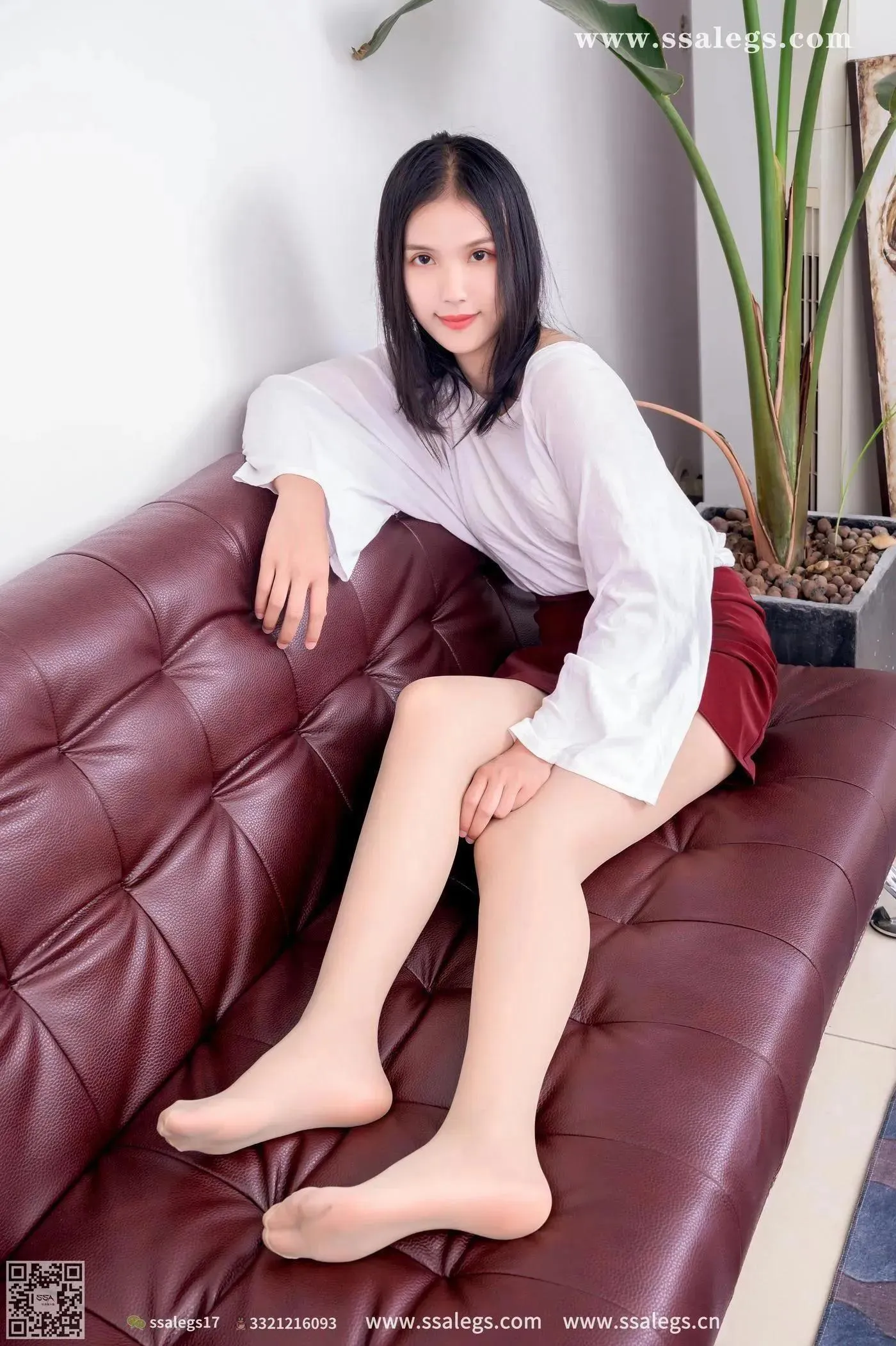 [SSA丝社]超清写真 NO.396 楚楚不是因为透才动人 [77P]插图